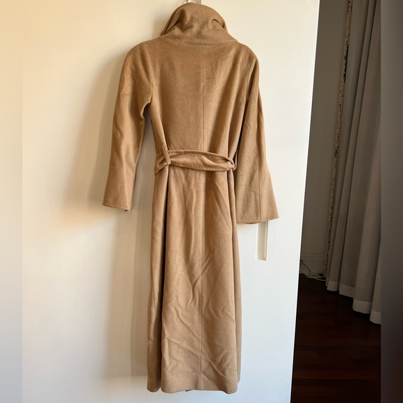 Belted camel Cinzia Rocca coat - Picture 3 of 5